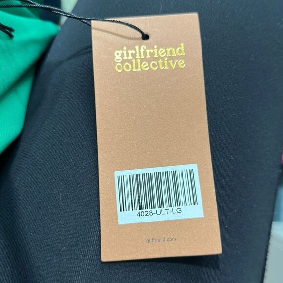 Girlfriend Collective Emerald Green Leggings Sz L NWT - Picture 6 of 8